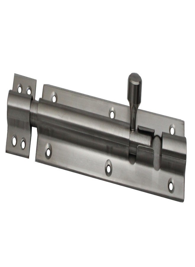 RiseOm Steel Tower Bolt,Door Bolt,Sliding Latch Lock (Pack of 4, SS Silver-8 inch) - Image 3